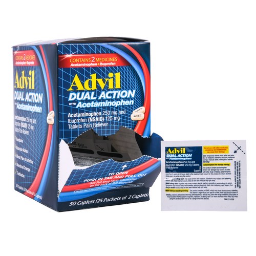 ADVIL DUAL ACTION 25CT BOX