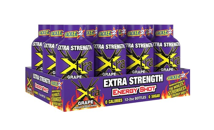 STACKER2 GRAPE EXTRA STRONG 12CT BOX