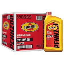 PENNZOIL HIGH MILEAGE 10W-40 6CT BOX