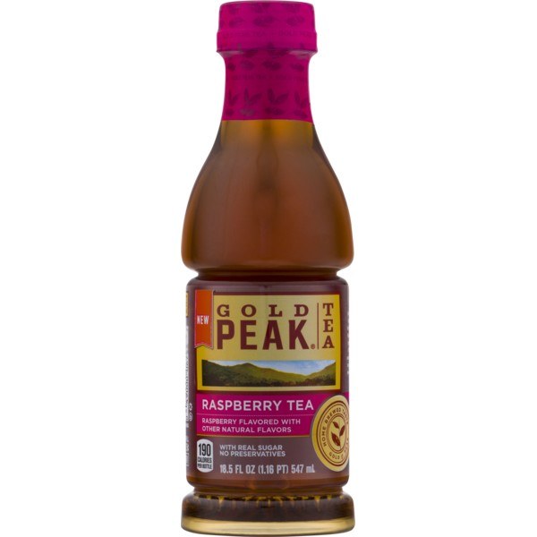 GOLD PEAK 18.5OZ RASPBERRY TEA 12CT CASE