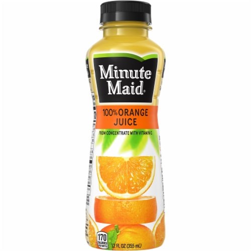 MINUTE MAID 12OZ ORANGE JUICE 24CT CASE