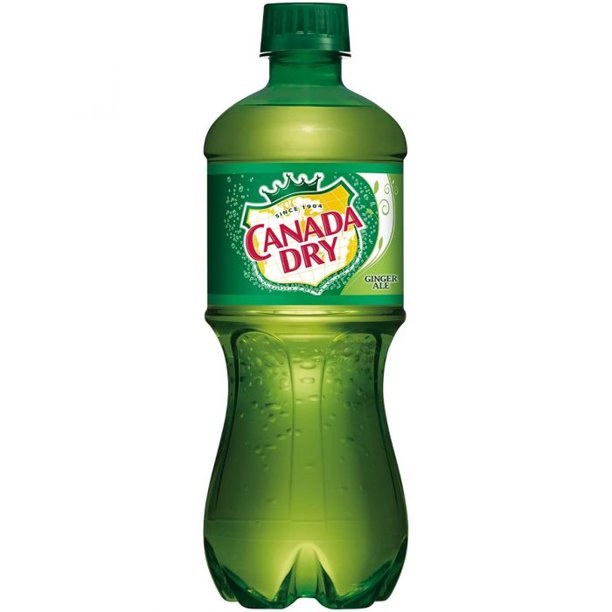 CANADA DRY 20OZ GINGER ALE 24CT CASE