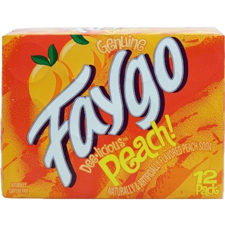 FAYGO 12OZ CAN PEACH 12CT BOX