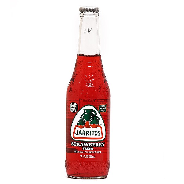JARRITOS 12.5OZ STRAWBERRY GLASS BOTTLE 24CT CASE
