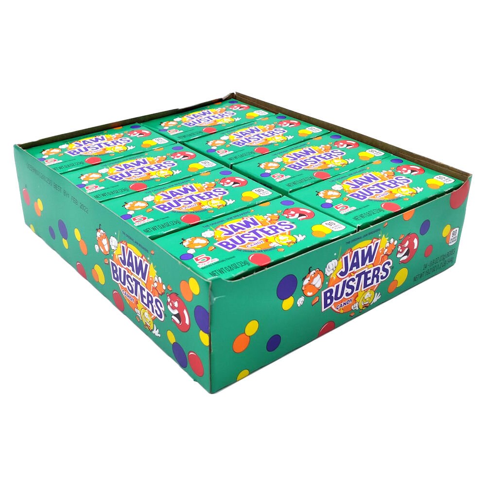 JAW BUSTERS REGULAR 5 FALVOUR 24CT BOX