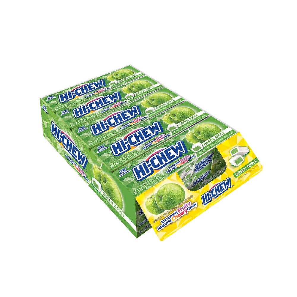 HI-CHEW 1.76OZ GREEN APPLE 15CT BOX