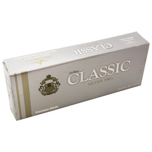 CLASSIC CIG 100 SILVER BOX