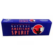 AMERICAN SPIRIT DARK BLUE FULL BODIED BOX