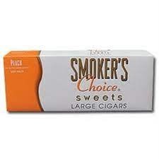 SMOKERS CHOICE SWEETS VANILLA CIGARS 10CT BOX