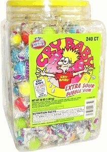 CRY BABY EXTRA SOUR 240CT JAR