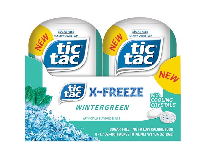 TIC TAC 1.7OZ  X- FREEZE 8CT BOX