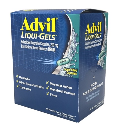 ADVIL LIQUID GEL 30CT BOX
