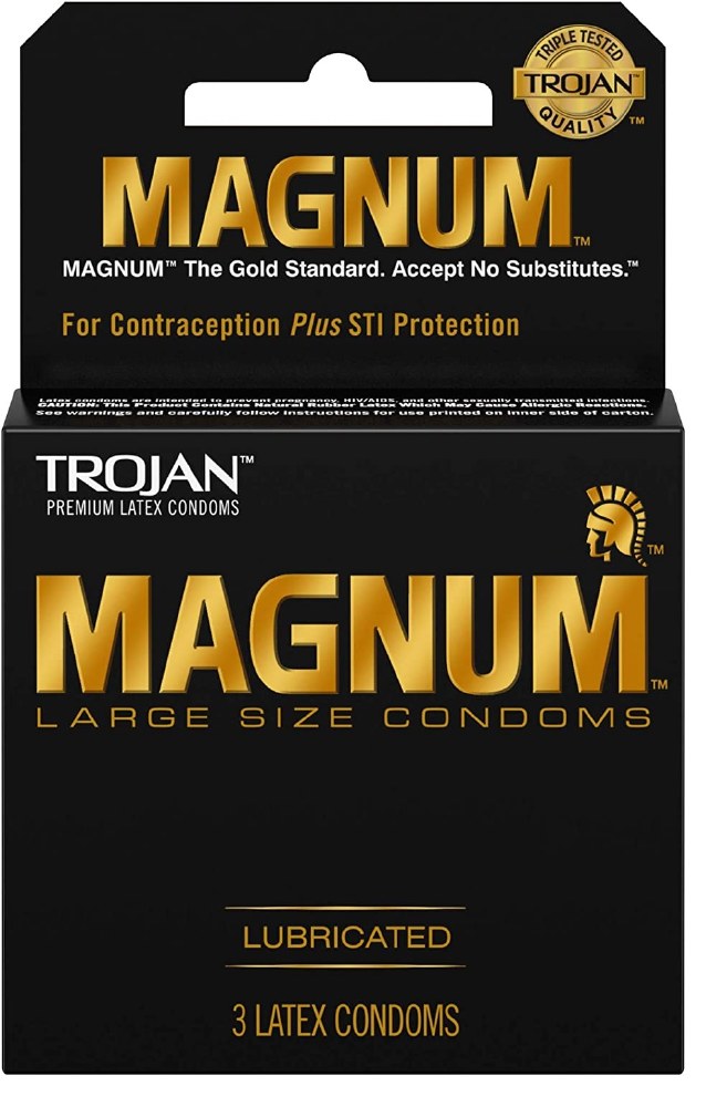 TROJAN 6PK MAGNUM REGULAR SIZE BOX