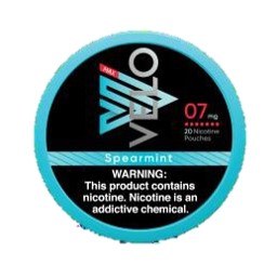 VELO 0.26OZ 7MG NICOTINE PCH SPEARMINT 5CT ROLL