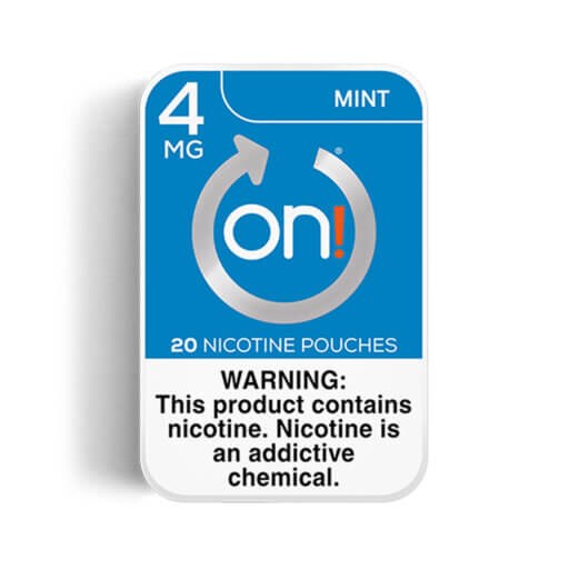ON 0.95OZ 4MG NICOTINE POUCHES MINT 5CT