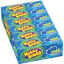 HUBBA BUBBA MAX BLUE RAZBERRY 18CT BOX
