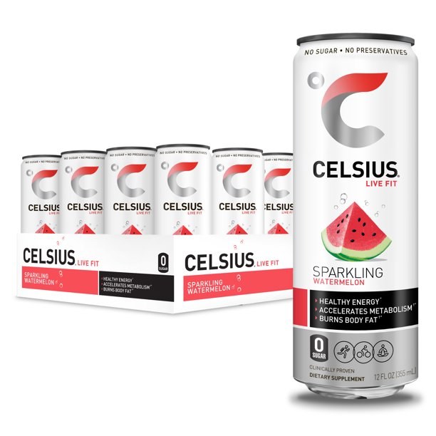 CELSIUS 12OZ WATERMELON 12CT CASE