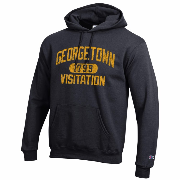 Champ Blk SS Yellow print Smal