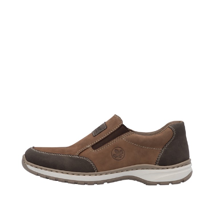 03354 Brown Slip On 7 UK / 41