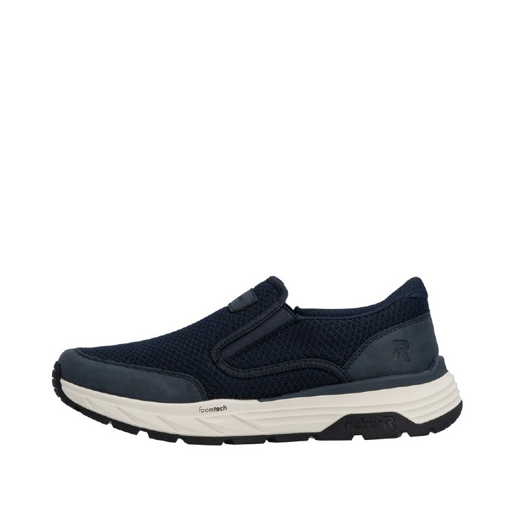 06152 Navy Tex Casual Slip 7 U