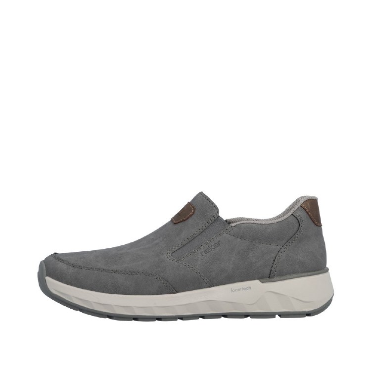 11550 Grey Casual Slip On 9 UK
