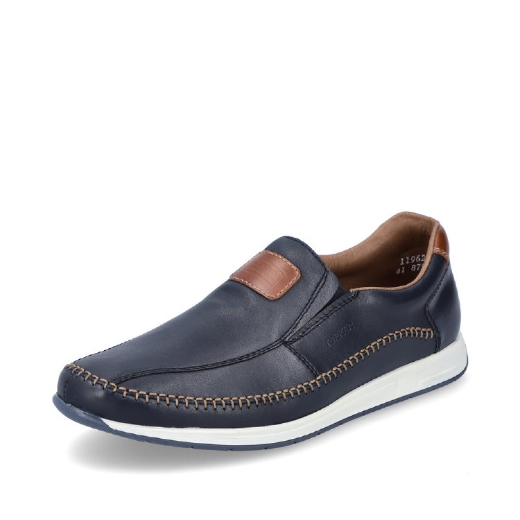 11962 Navy Slip On 7 UK / 41 E