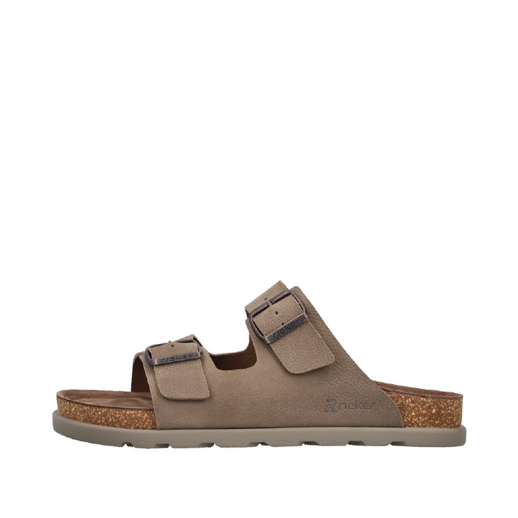 21190 Beige Extra Wide Mule 7