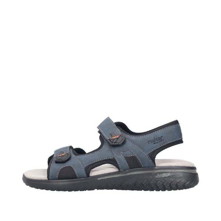 26455 Navy Sporty Sandal 10.5