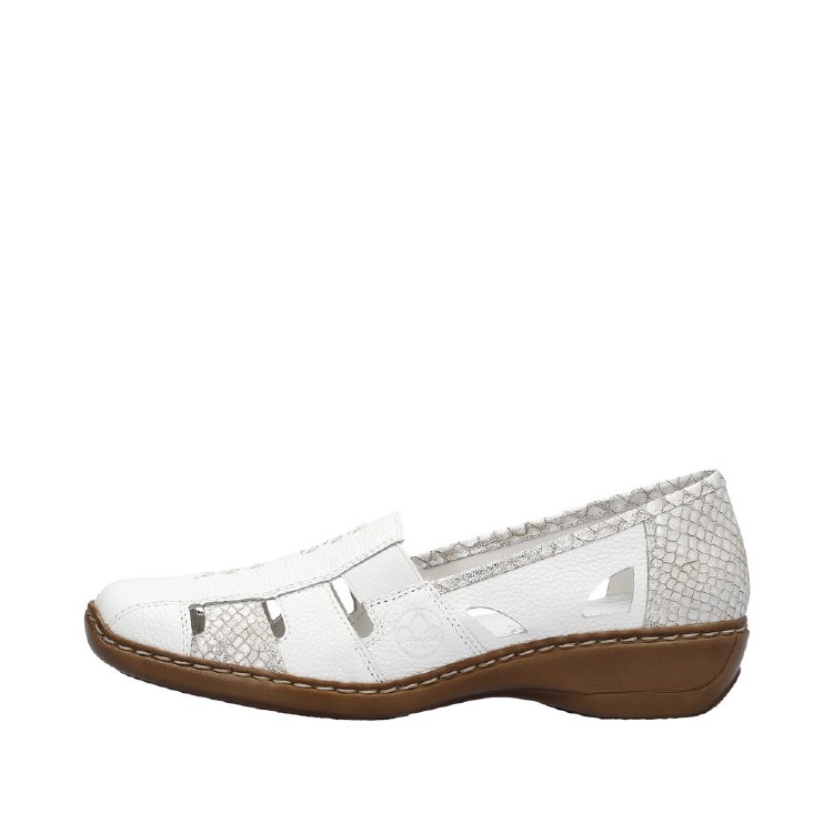 41385 White Slip On 7 UK / 41