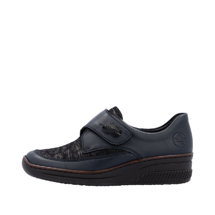 487C0 Navy Leather 4 UK / 37 E