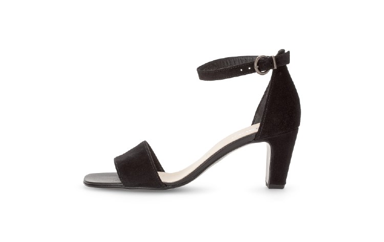 61.790 Black Sandal 6,5 UK / 4