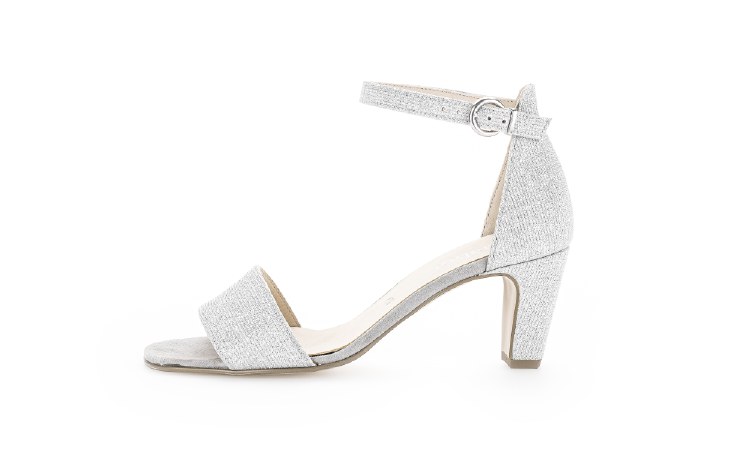 61.790 Silver Heel 5.5 UK / 38