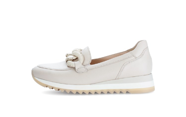 63.471 Cream Leather 7.5 UK /
