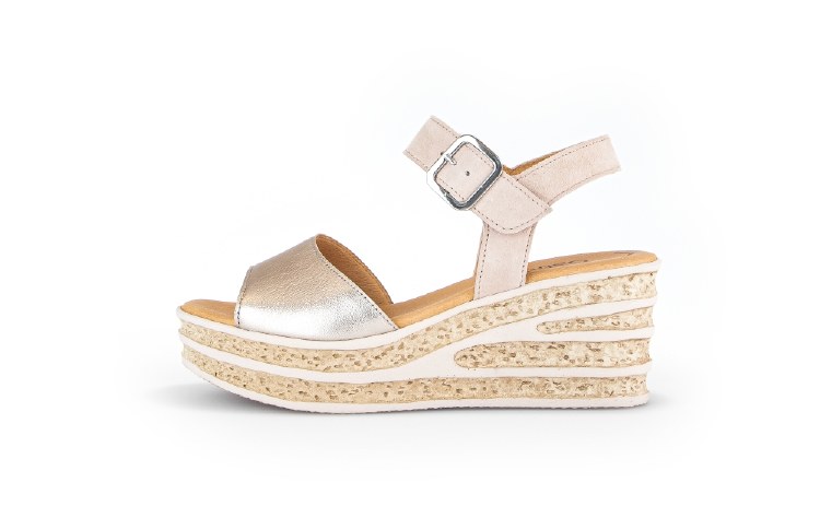 64.651 Gold Wedge 8 UK / 42 EU
