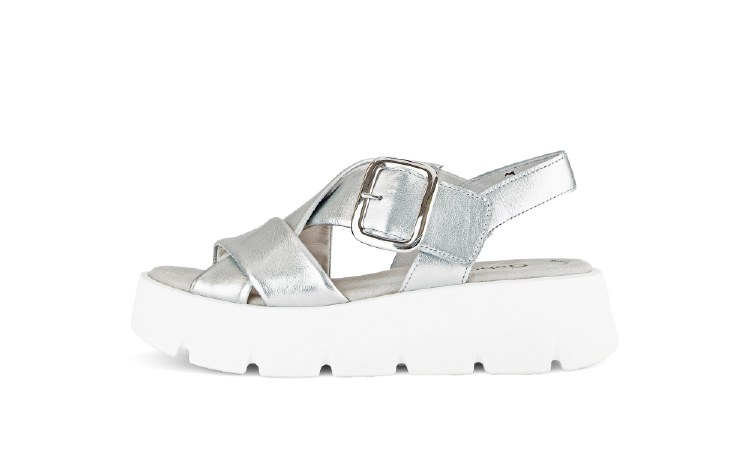 64.752 Silver Sandal 5.5 UK /