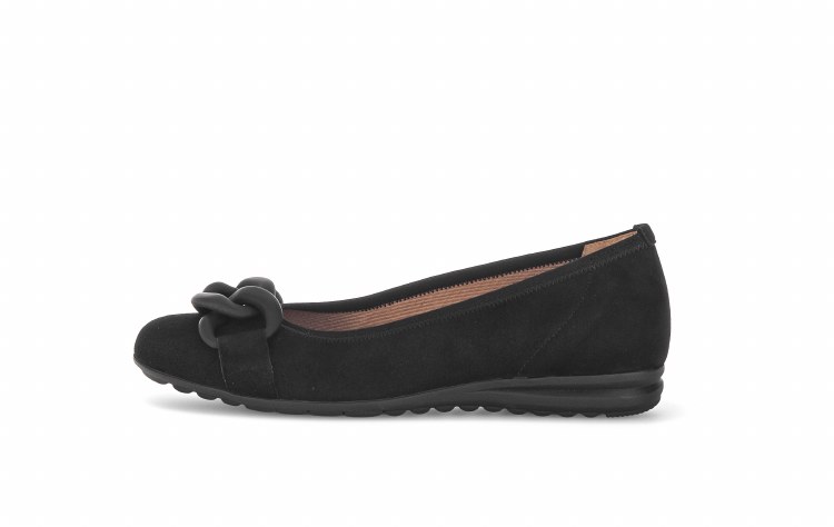 72.625 Black Suede 8 UK / 42 E