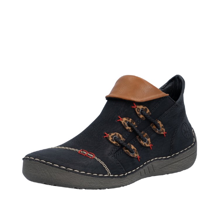 72581 Black Suede