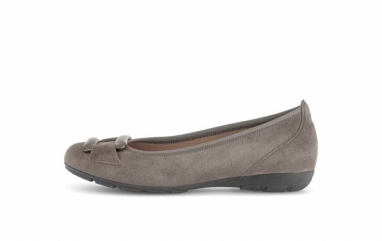 74.166 Grey Suede Pump 6,5 UK