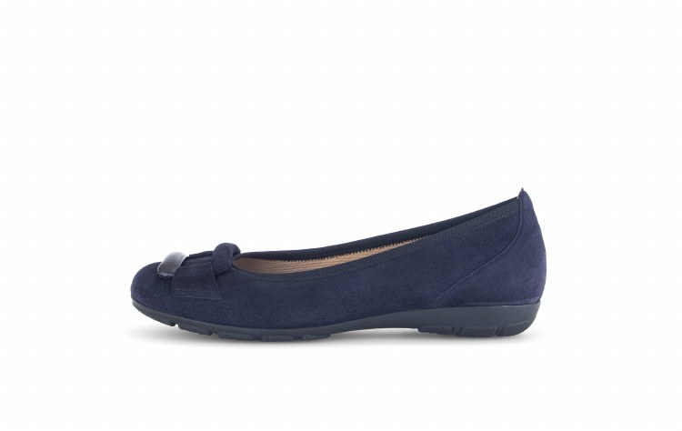 74.166 Navy Suede 7 UK / 41 EU