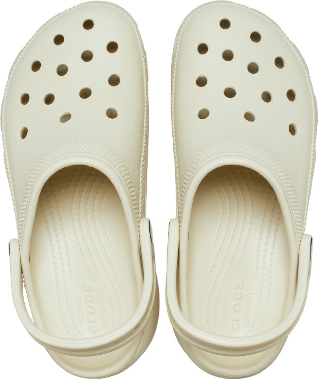 Crocs Classic Platform Bone 6