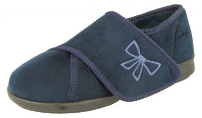 Easy B Slippers Keeston Navy 3 - PAUL O CONNOR SHOES