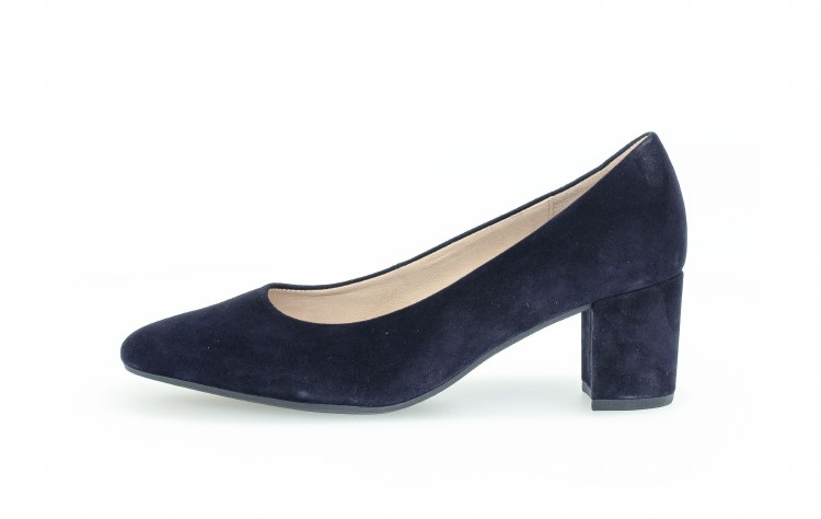 Gabor navy blue court hot sale shoes