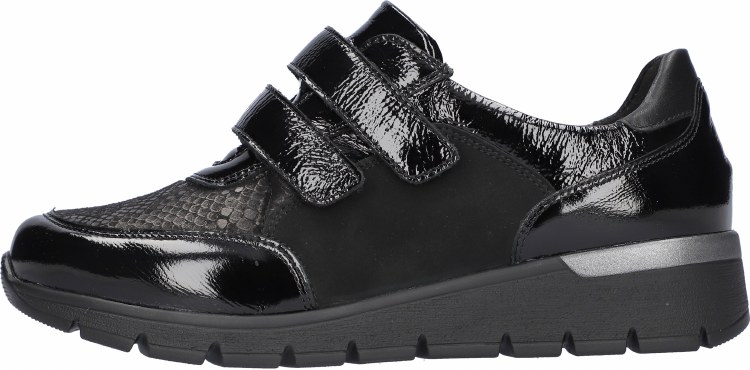 K - Ramona Black Velcro