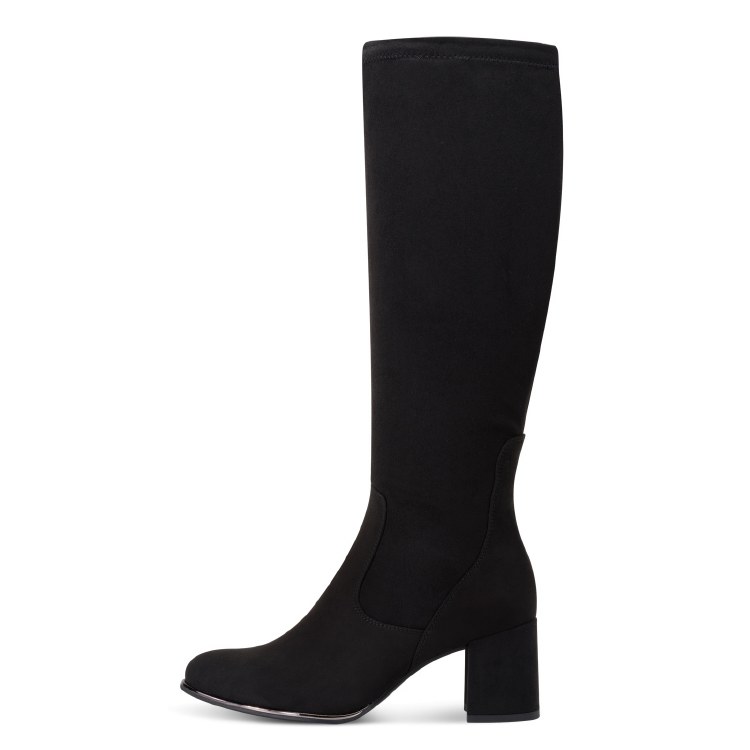 Marco Tozzi Black Heel Boot 4