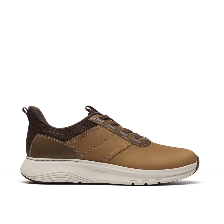 Motion Trek Dk Brown Leather 1