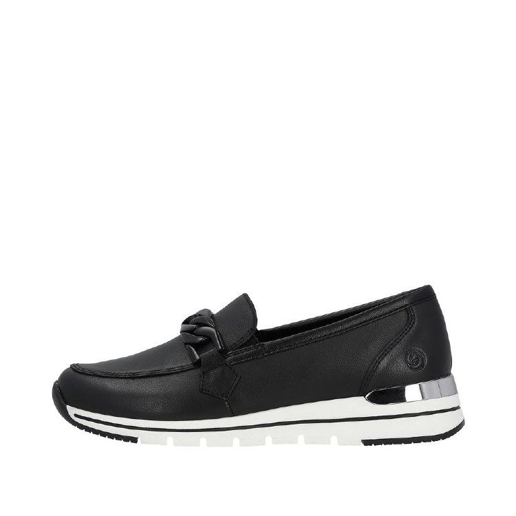 R6711 Black Loafer 4 UK / 37 E