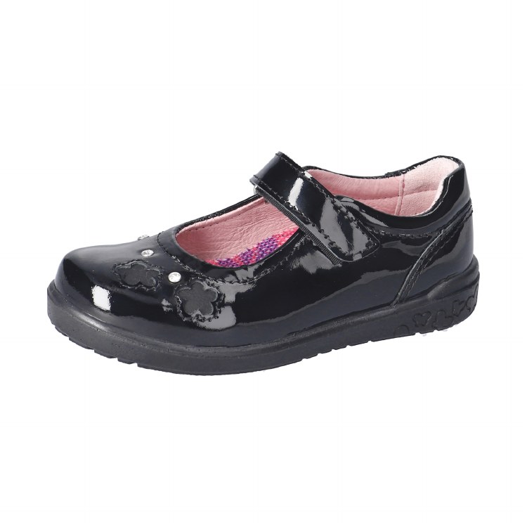Ricosta Leya Black Patent 34