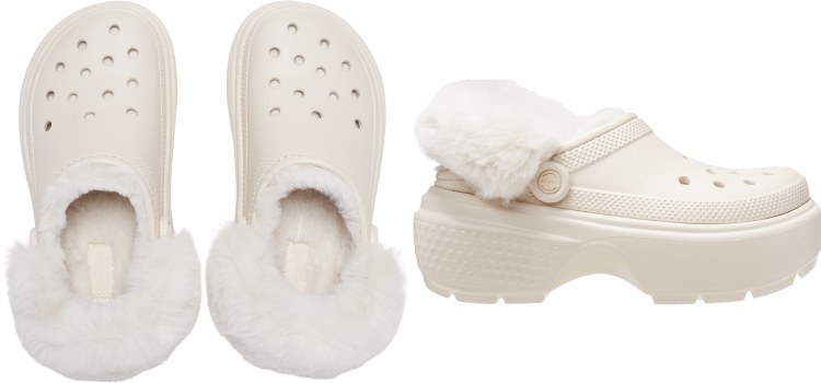 Stomp Lined Croc Bone 7 UK (39