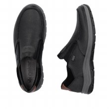 03651 Black Slip On Extra Wide