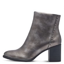 25391 Pewter Block Heel 36